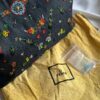 Vintage Fendi Roll Bag in denim e perline