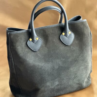 Vintage Gucci Suede Tote Bag