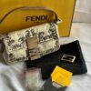 Gold Zucchino Fendi Vintage Baguette (S/S 2002)