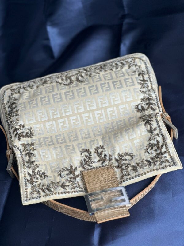 Gold Zucchino Fendi Vintage Baguette (S/S 2002)