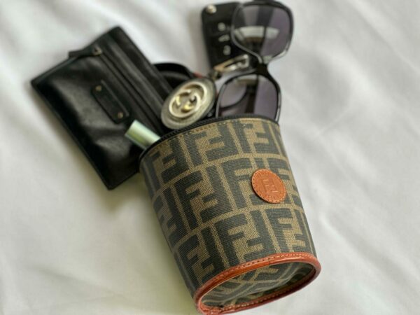 FENDI Monogram Zucca Pochette (anni ‘90)