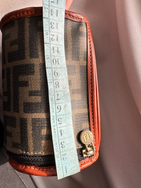 FENDI Monogram Zucca Pochette (anni ‘90)