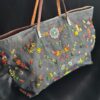 Vintage Fendi Roll Bag in denim e perline