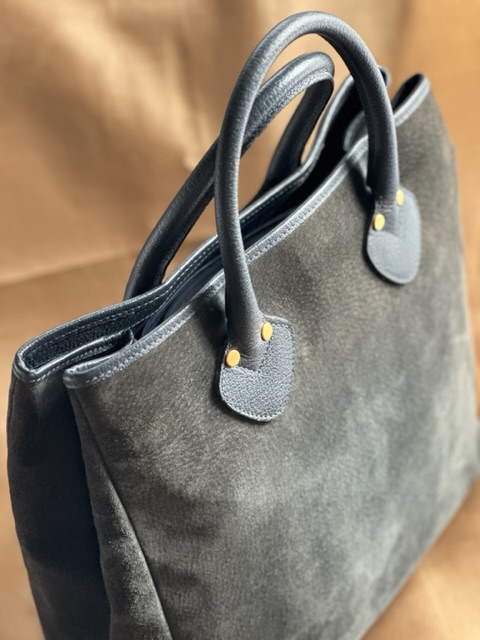 Vintage Gucci Suede Tote Bag