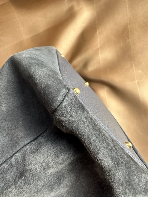 Vintage Gucci Suede Tote Bag