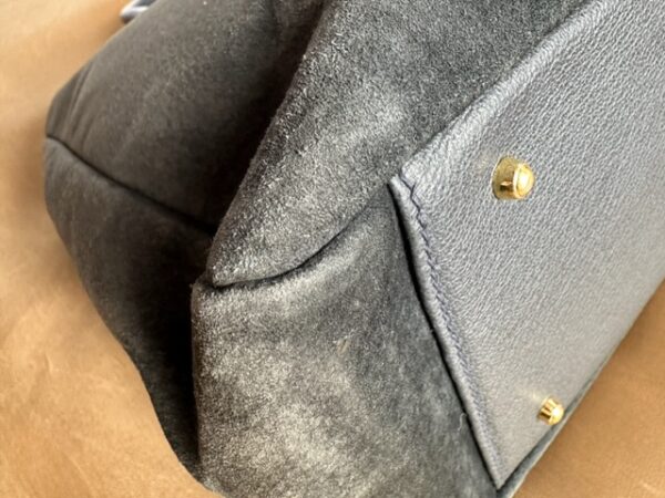 Vintage Gucci Suede Tote Bag