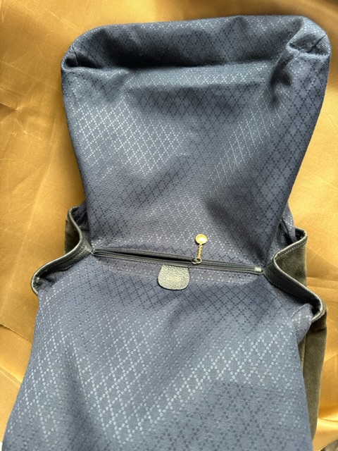 Vintage Gucci Suede Tote Bag