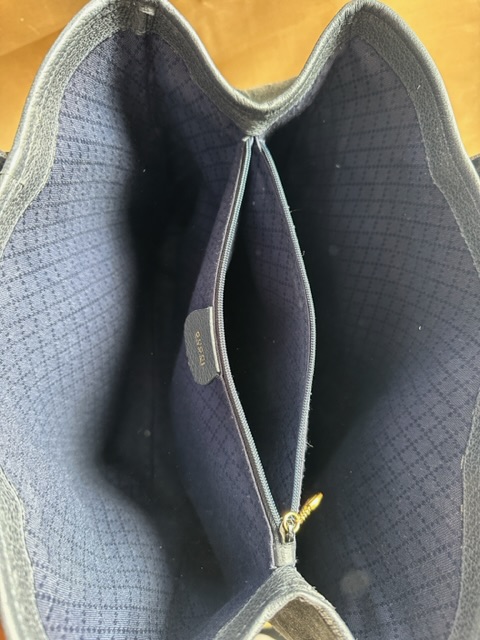 Vintage Gucci Suede Tote Bag