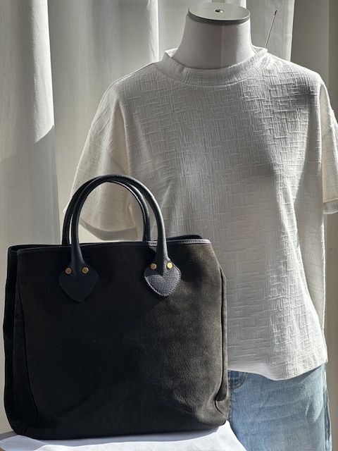 Vintage Gucci Suede Tote Bag