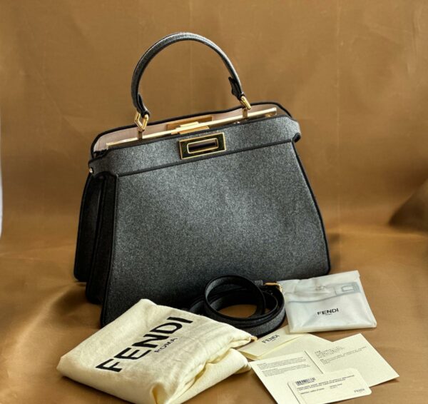 Fendi Peekaboo IseeU Medium Flanella Bag