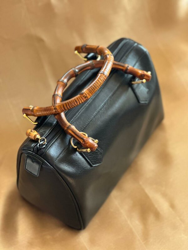 Vintage Gucci Bamboo Boston Bag (anni ‘90)
