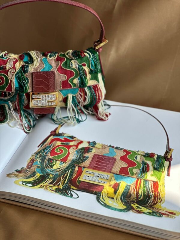 Vintage Fendi Sequin Baguette