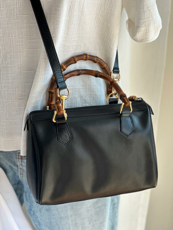 Vintage Gucci Bamboo Boston Bag (anni ‘90)