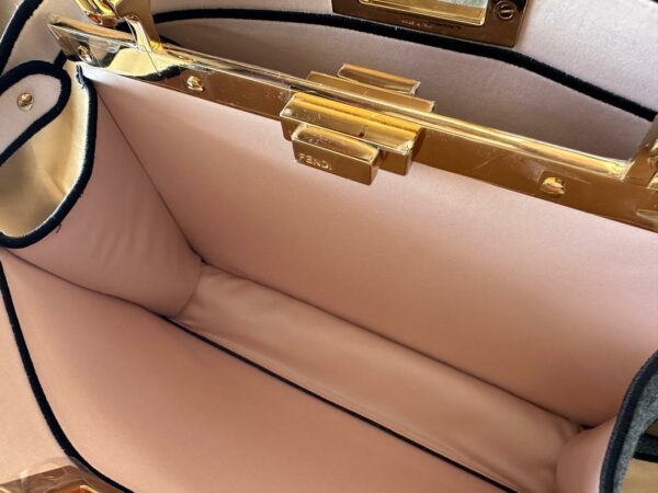 Fendi Peekaboo IseeU Medium Flanella Bag