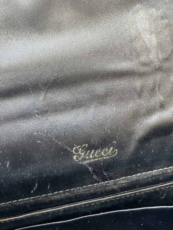 Vintage Gucci Pochette in satin