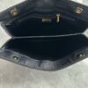 Vintage Fendi Pequin Leather Pochette