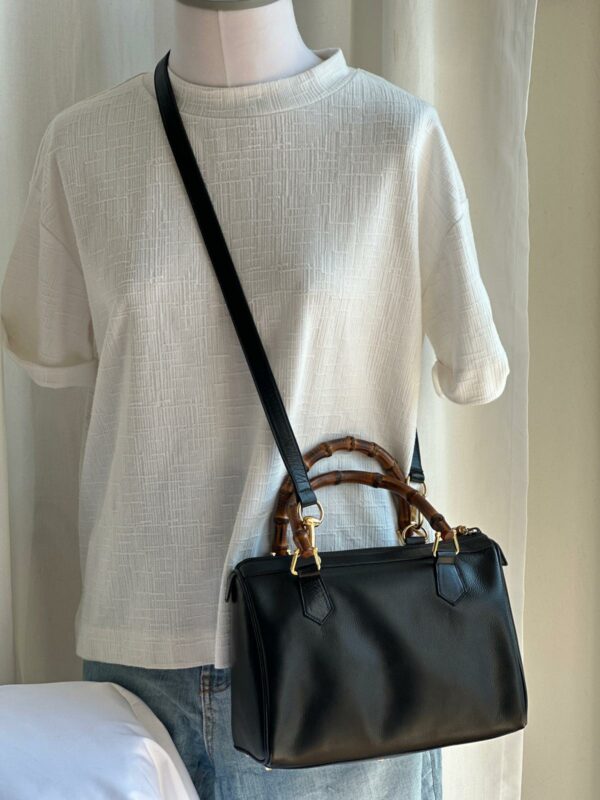 Vintage Gucci Bamboo Boston Bag (anni ‘90)