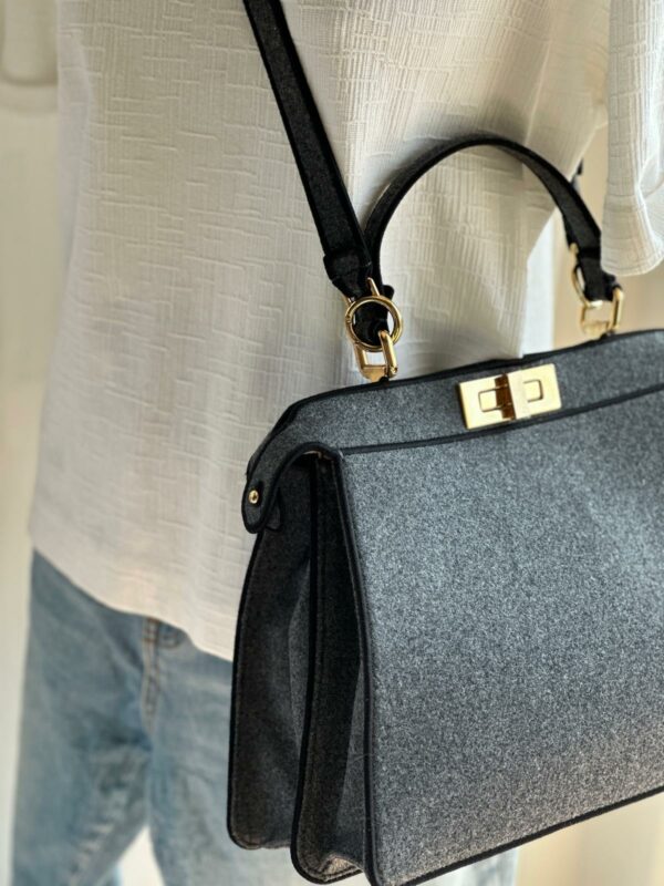 Fendi Peekaboo IseeU Medium Flanella Bag