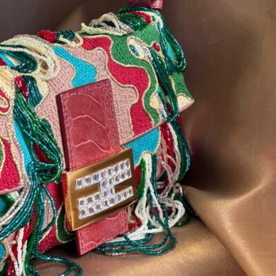 Vintage Fendi Sequin Baguette