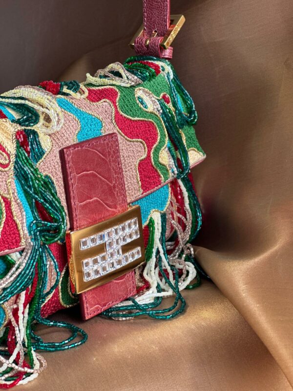 Vintage Fendi Sequin Baguette