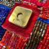 Fendi Vintage Multicolor Beaded Baguette