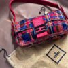 Fendi Vintage Multicolor Beaded Baguette