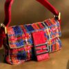 Fendi Vintage Multicolor Beaded Baguette