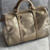 Gucci Gold Guccissima Boston Bag