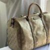 Gucci Gold Guccissima Boston Bag