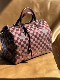 Louis Vuitton Sequin Damier Speedy 30 (2013)