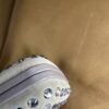 Gucci Interlocking Suede&Swarovsky Pochette