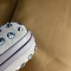 Gucci Interlocking Suede&Swarovsky Pochette