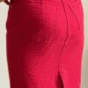 Vintage Red Monogram Fendi Skirt (anni ‘90)