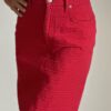Vintage Red Monogram Fendi Skirt (anni ‘90)