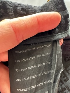 Vintage Monogram Zucchino Fendi Pants (anni 2000)