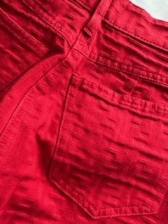 Vintage Red Monogram Fendi Skirt (anni ‘90)