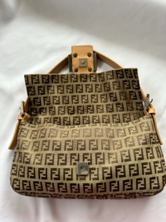 Vintage Monogram Zucchino Fendi Baguette (2002)