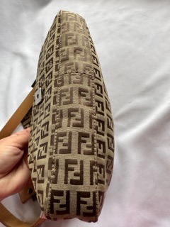 Vintage Monogram Zucchino Fendi Baguette (2002)