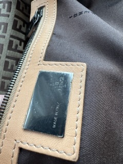 Vintage Monogram Zucchino Fendi Baguette (2002)