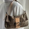 Vintage Monogram Zucchino Fendi Baguette (2002)