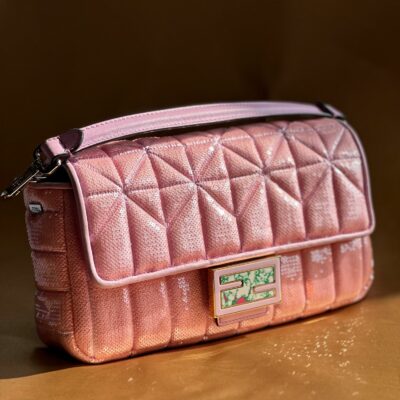 Fendi Baguette Pink Beanded Made to Order (2021)