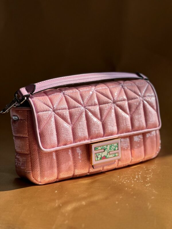 Fendi Baguette Pink Beanded Made to Order (2021)