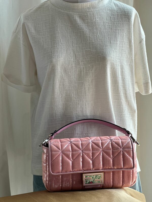 Fendi Baguette Pink Beanded Made to Order (2021)