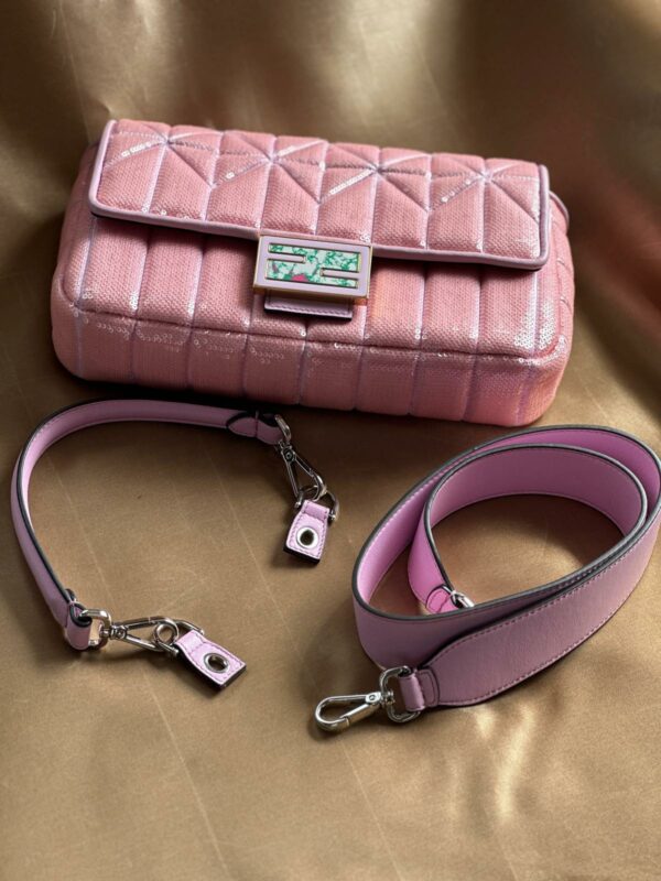 Fendi Baguette Pink Beanded Made to Order (2021)