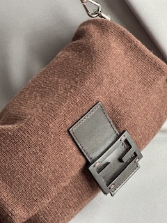 Fendi Brown Wool Baguette (F/W 2022)