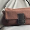 Fendi Brown Wool Baguette (F/W 2022)