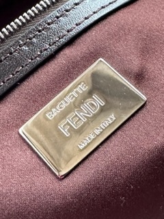 Fendi Brown Wool Baguette (F/W 2022)