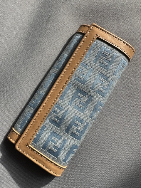 Fendi Monogram Zucchino Key Holder  (2003)