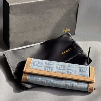Fendi Monogram Zucchino Key Holder  (2003)