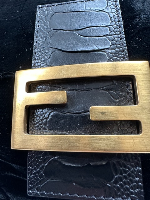 Black Velvet Fendi Baguette (2005)